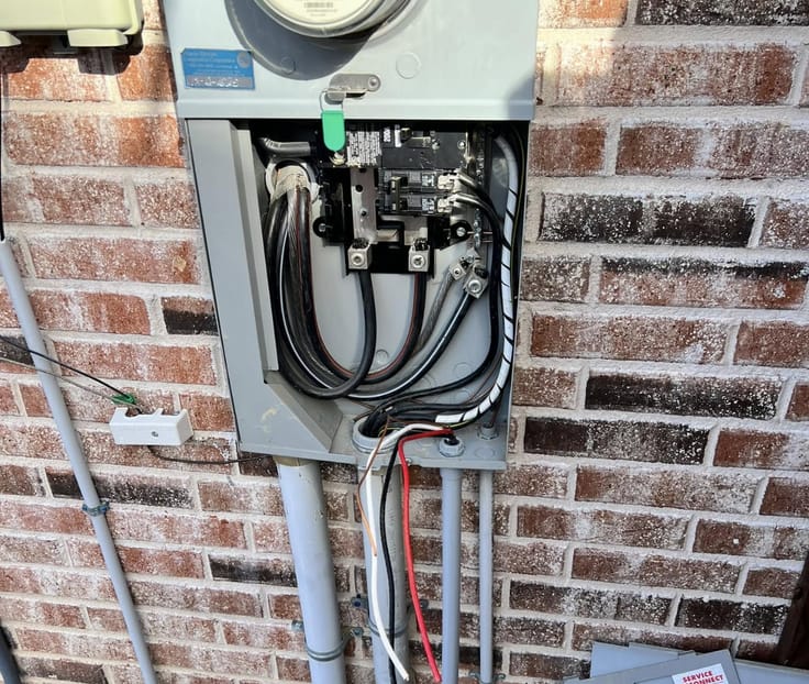 Tower Electric repairing a residential panel